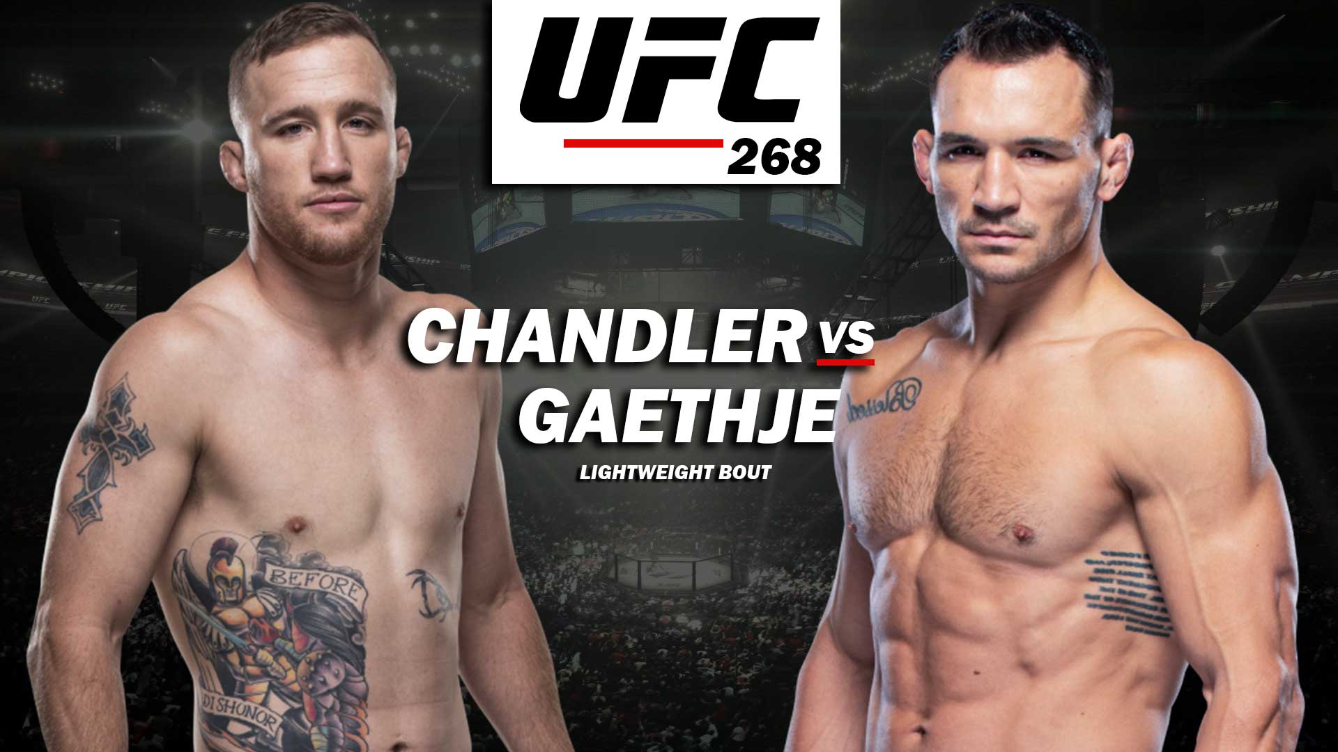 Justin-Gaethje-vs-Michael-Chandler-lightweight-match-UFC-268-1