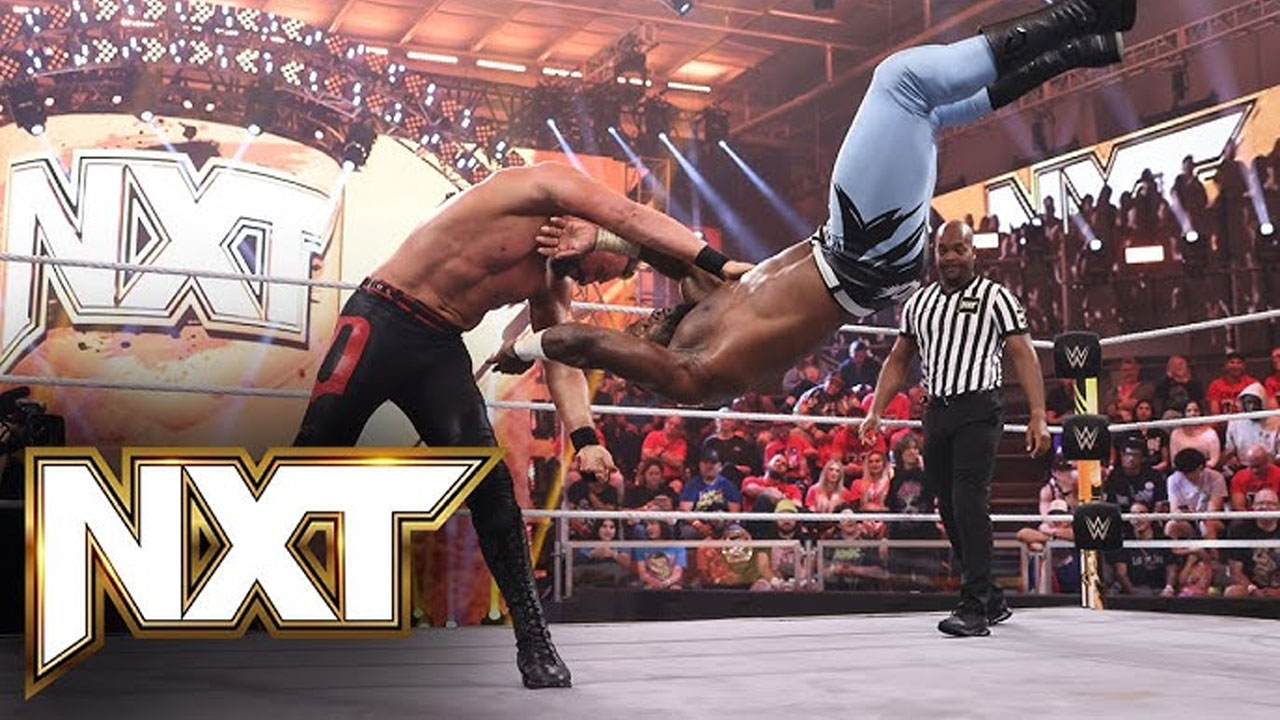 مسابقه کشتی کج دیجاک و آپولو کروز در NXT 18 اپریل ۲۰۲۳