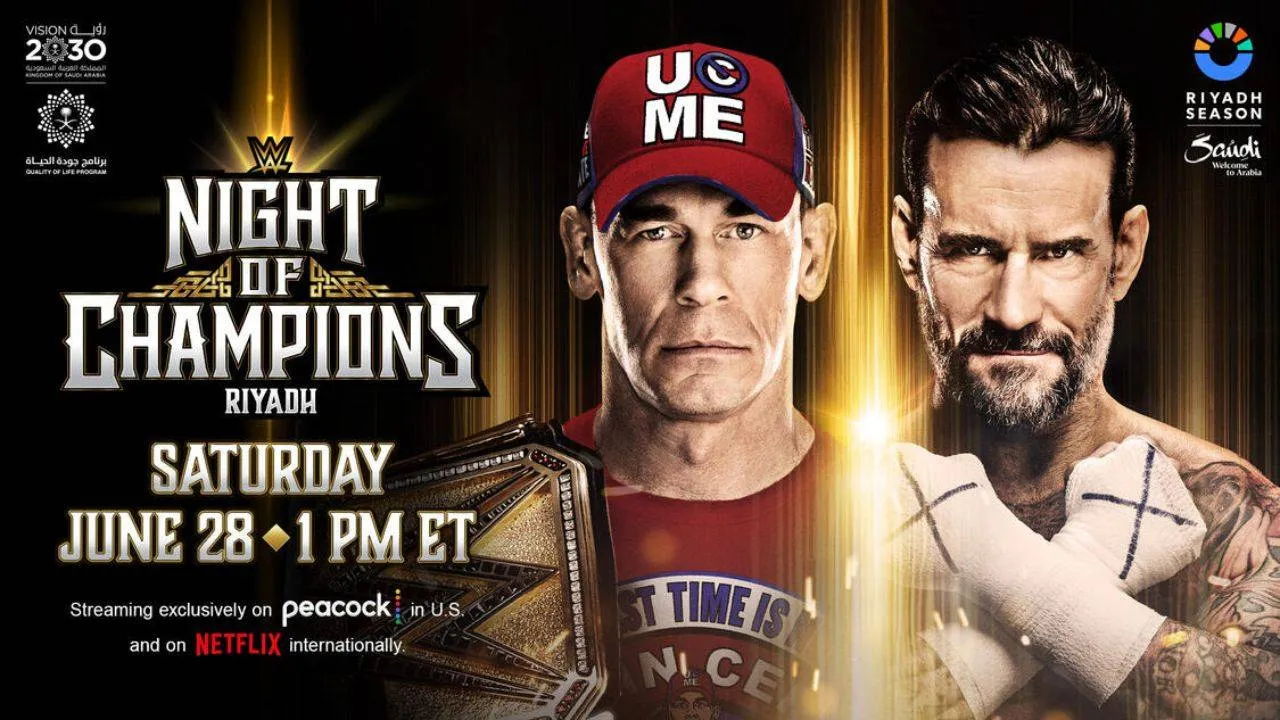 CM Punk vs John Cena Night of Champions 2025